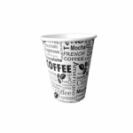 ΠΟΤΗΡΙ ΧΑΡΤΙΝΟ ΜΟΝΟΤΟΙΧΟ COFFEE ΚΑΙ ΜΑΥΡΟ