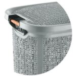 ΚΑΛΑΘΙ ΑΠΛΥΤΩΝ ΜΕ ΞΥΛΙΝΗ ΛΑΒΗ 60L - Image 3
